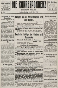 Die Korrespondenz. 1915, nr 221