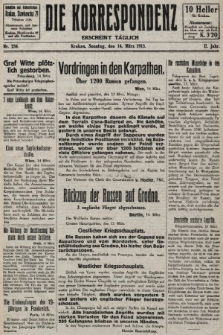 Die Korrespondenz. 1915, nr 234