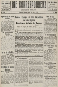 Die Korrespondenz. 1915, nr 235