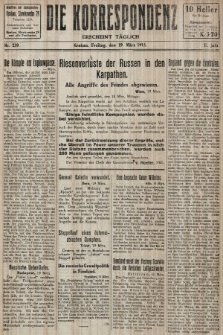Die Korrespondenz. 1915, nr 239