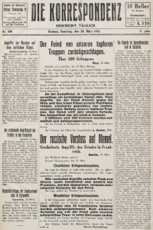 Die Korrespondenz. 1915, nr 240