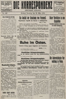 Die Korrespondenz. 1915, nr 241