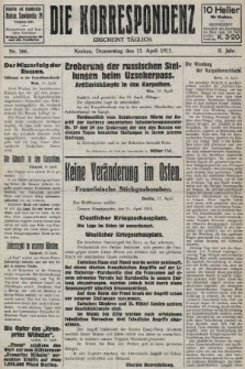 Die Korrespondenz. 1915, nr 266