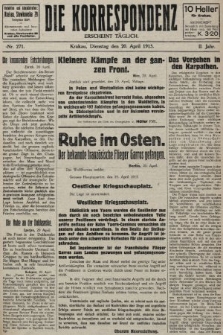 Die Korrespondenz. 1915, nr 271