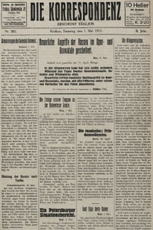 Die Korrespondenz. 1915, nr 282