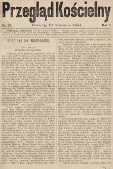 Przegląd Kościelny. 1884, nr 28