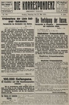 Die Korrespondenz. 1915, nr  292