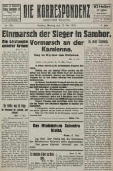 Die Korrespondenz. 1915, nr  298