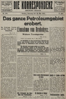 Die Korrespondenz. 1915, nr  299