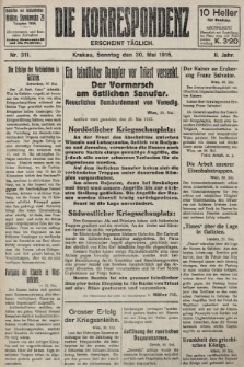 Die Korrespondenz. 1915, nr  311