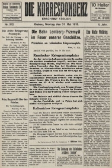 Die Korrespondenz. 1915, nr  312