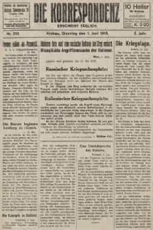 Die Korrespondenz. 1915, nr  313