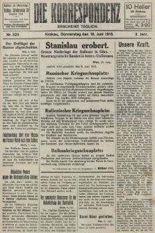Die Korrespondenz. 1915, nr  323