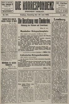 Die Korrespondenz. 1915, nr  341