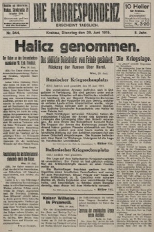 Die Korrespondenz. 1915, nr  344