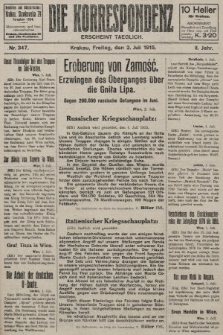 Die Korrespondenz. 1915, nr  347