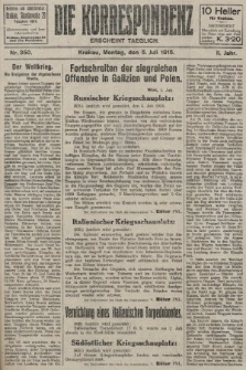 Die Korrespondenz. 1915, nr  350