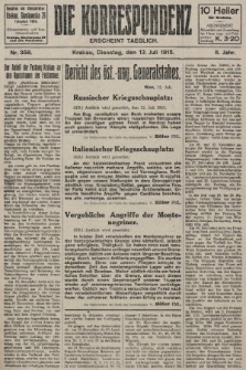Die Korrespondenz. 1915, nr  358