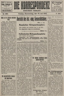 Die Korrespondenz. 1915, nr  360