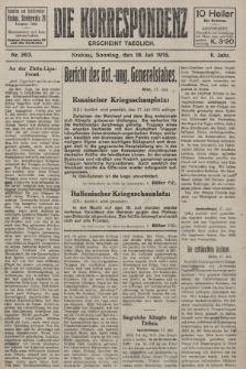 Die Korrespondenz. 1915, nr  363