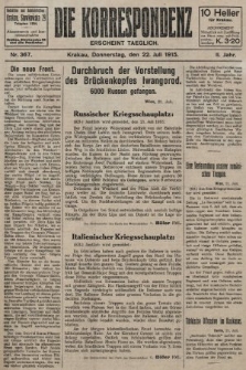 Die Korrespondenz. 1915, nr  367