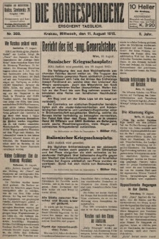 Die Korrespondenz. 1915, nr  388