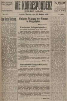 Die Korrespondenz. 1915, nr  407