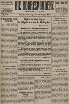 Die Korrespondenz. 1915, nr  408