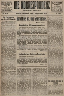 Die Korrespondenz. 1915, nr  409