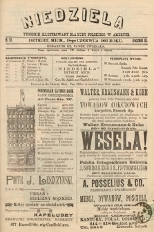 Niedziela : tygodnik ilustrowany dla ludu polskiego w Ameryce. 1893, nr 25