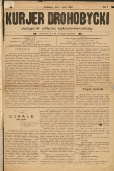 Kurjer Drohobycki : dwutygodnik polityczno-społeczno-ekonomiczny. 1899, nr 5