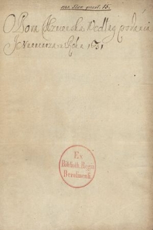 Miscellanea obejmujące zapisy gospodarcze dotyczące obory i owsa we włościach jezneńskiej i święcinickiej za lata 1631-1634 oraz fragment dziennika z roku 1642