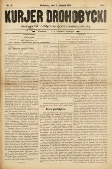 Kurjer Drohobycki : dwutygodnik polityczno-społeczno-ekonomiczny. 1899, nr 16