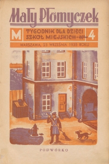 Mały Płomyczek : tygodnik dla dzieci szkół miejskich. 1935-1936, nr 4