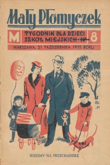 Mały Płomyczek : tygodnik dla dzieci szkół miejskich. 1935-1936, nr 8