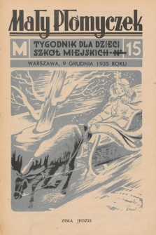 Mały Płomyczek : tygodnik dla dzieci szkół miejskich. 1935-1936, nr 15