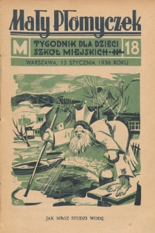 Mały Płomyczek : tygodnik dla dzieci szkół miejskich. 1935-1936, nr 18