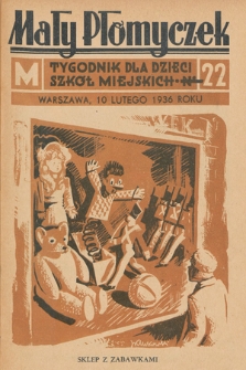 Mały Płomyczek : tygodnik dla dzieci szkół miejskich. 1935-1936, nr 22