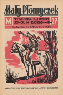 Mały Płomyczek : tygodnik dla dzieci szkół miejskich. 1935-1936, nr 27