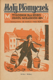 Mały Płomyczek : tygodnik dla dzieci szkół miejskich. 1935-1936, nr 29