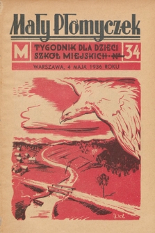 Mały Płomyczek : tygodnik dla dzieci szkół miejskich. 1935-1936, nr 34