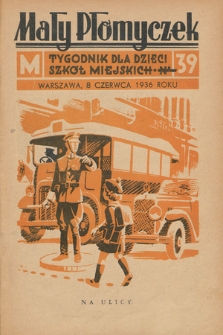 Mały Płomyczek : tygodnik dla dzieci szkół miejskich. 1935-1936, nr 39