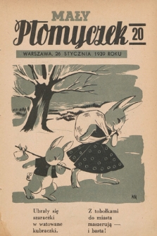 Mały Płomyczek. 1938-1939, nr 20