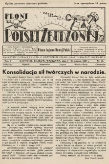 Front Polski Zbudzonej : pismo bojowe nowej Polski. 1937, nr 12