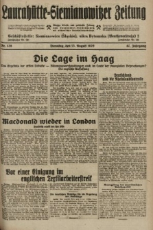 Laurahütte-Siemianowitzer Zeitung : enzige älteste und gelesenste Zeitung von Laurahütte-Siemianowitz mit wöchentlicher Unterhaitungsbeilage. 1929, nr 126
