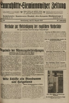 Laurahütte-Siemianowitzer Zeitung : enzige älteste und gelesenste Zeitung von Laurahütte-Siemianowitz mit wöchentlicher Unterhaitungsbeilage. 1929, nr 128