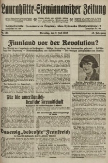 Laurahütte-Siemianowitzer Zeitung : enzige älteste und gelesenste Zeitung von Laurahütte-Siemianowitz mit wöchentlicher Unterhaitungsbeilage. 1930, nr 105