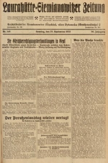 Laurahütte-Siemianowitzer Zeitung : enzige älteste und gelesenste Zeitung von Laurahütte-Siemianowitz mit wöchentlicher Unterhaitungsbeilage. 1932, nr 148