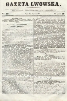 Gazeta Lwowska. 1851, nr 19