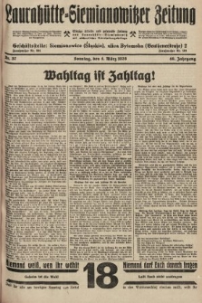 Laurahütte-Siemianowitzer Zeitung : enzige älteste und gelesenste Zeitung von Laurahütte-Siemianowitz mit wöchentlicher Unterhaitungsbeilage. 1928, nr 37